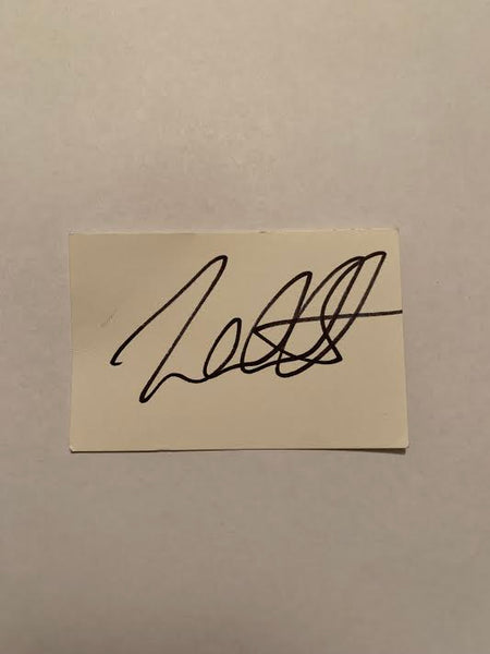 Australian Test Cricketer Card SIGNED - John Hastings