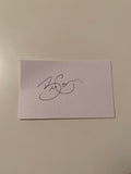 Australian Test Cricketer Card SIGNED - Beau Casson
