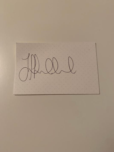 Australian Test Cricketer Card SIGNED - Jon Holland