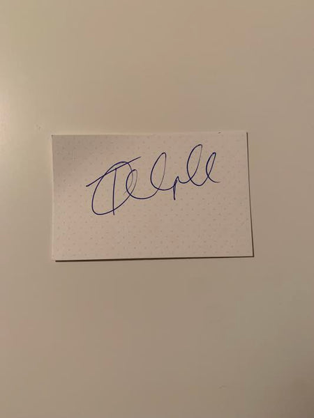 Australian Test Cricketer Card SIGNED - Trent Copeland