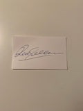 Australian Test Cricketer Card SIGNED - Rex Sellers