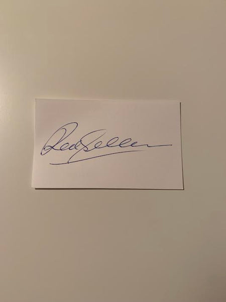 Australian Test Cricketer Card SIGNED - Rex Sellers