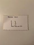 Australian Test Cricketer Card SIGNED - Ross Edwards
