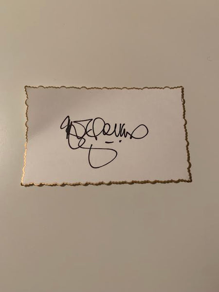 Australian Test Cricketer Card SIGNED - Max Walker