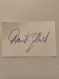 Australian Test Cricketer Card SIGNED - David Gilbert
