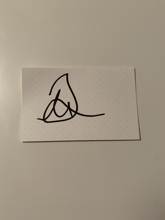 Australian Test Cricketer Card SIGNED - Michael Beer