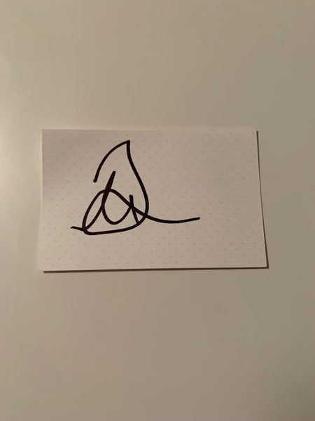 Australian Test Cricketer Card SIGNED - Michael Beer