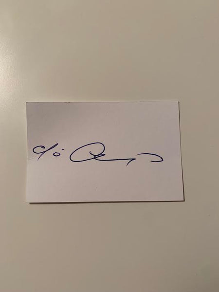 Australian Test Cricketer Card SIGNED - Jo Angel