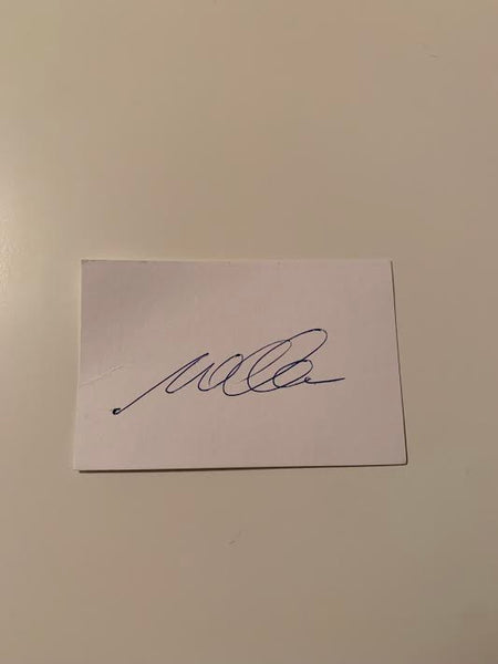 Australian Test Cricketer Card SIGNED - Wayne Clark