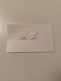 Australian Test Cricketer Card SIGNED - Alan Turner