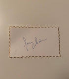 Australian Test Cricketer Card SIGNED - Gary Cosier