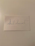 Australian Test Cricketer Card SIGNED - David Sincock