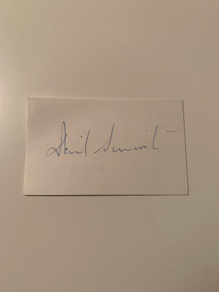 Australian Test Cricketer Card SIGNED - David Sincock