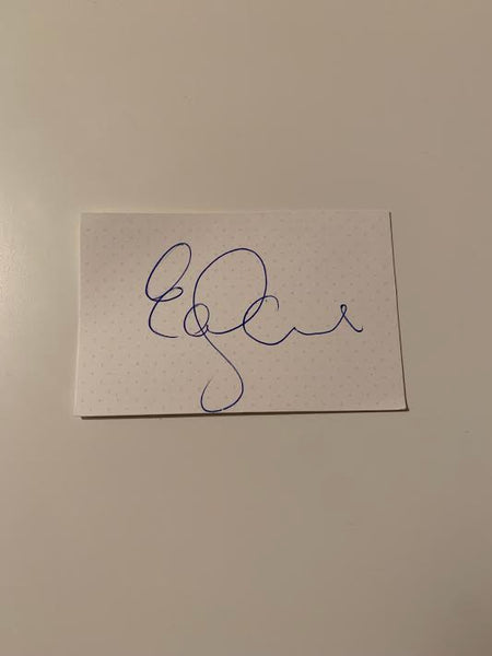 Australian Test Cricketer Card SIGNED - Ed Cowan