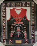 MELBOURNE 2021 Premiership Jersey & Cards Signed By Max Gawn