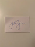 Australian Test Cricketer Card SIGNED - John Dyson