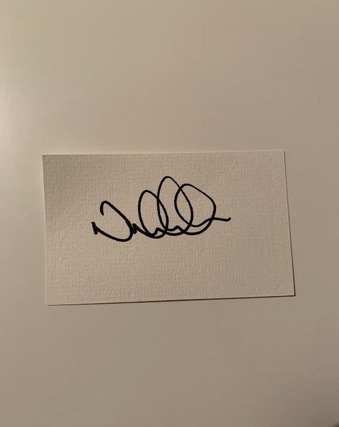 Australian Test Cricketer Card SIGNED - Nic Maddinson