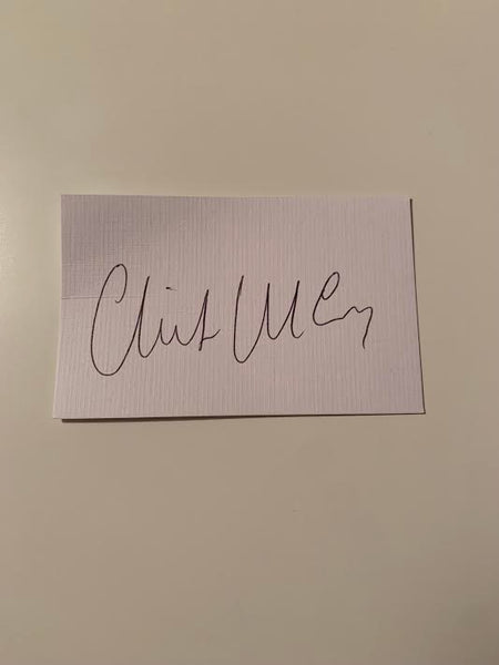 Australian Test Cricketer Card SIGNED - Clint McKay