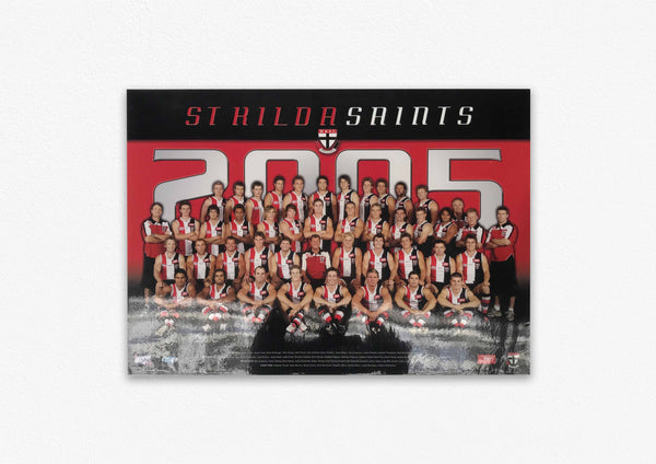 ST KILDA SAINTS 2005 POSTER