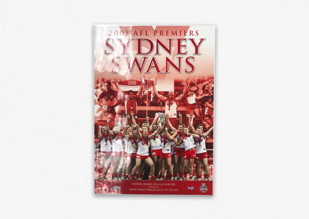 Sydney Football Club Official 2016 AFL Team Poster