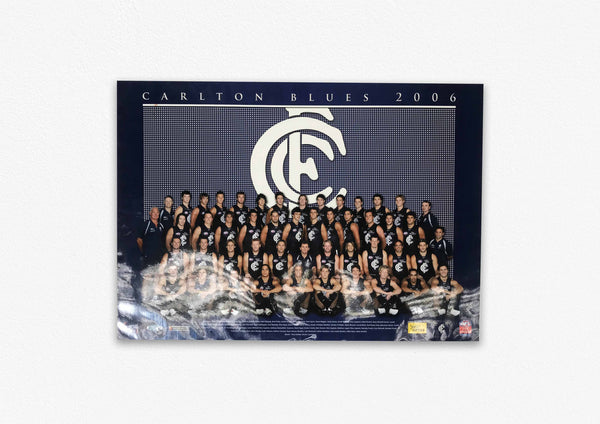CARLTON BLUES 2006 POSTER