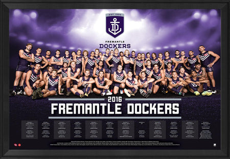 FREMANTLE-CALEB SERONG SIGNED VERTIRAMIC