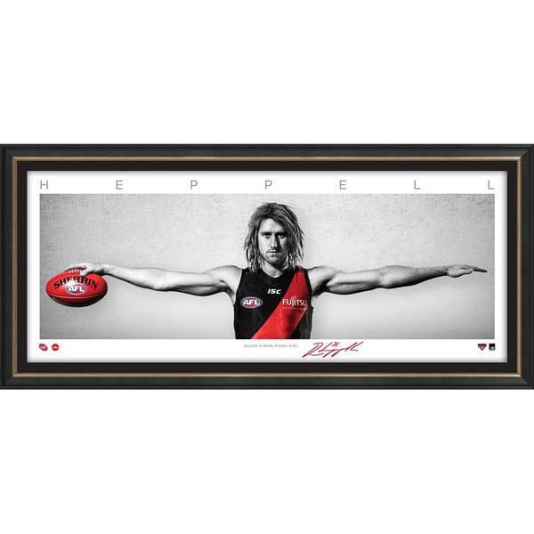 Essendon-Dyson Heppell Mini Wings FRAMED