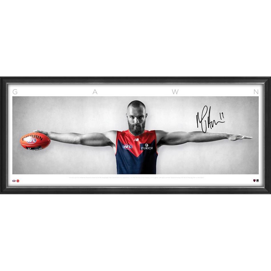 Melbourne-Max Gawn Large Wings SIGNED