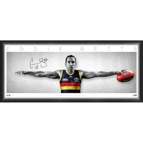 Adelaide-EDDIE BETTS LARGE  SIGNED WINGS
