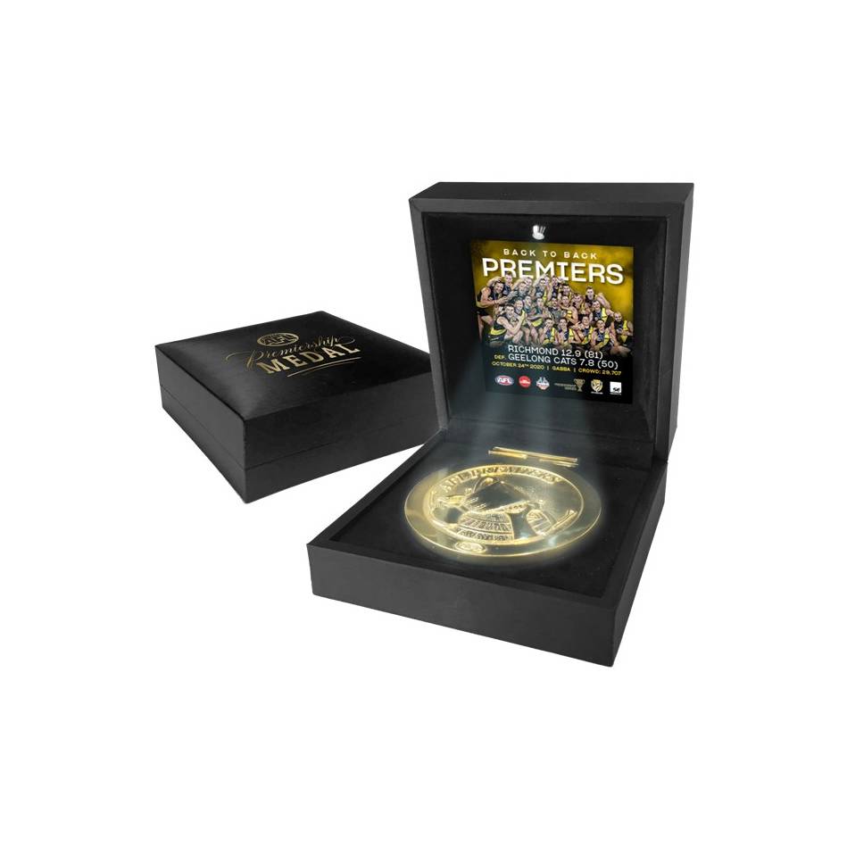 Richmond 2020 Premiers Medal Display