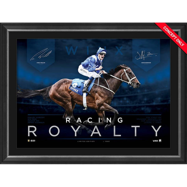 HORSE RACING-WINX 'RACING ROYALTY' SPORTSPRINT/FRAMED