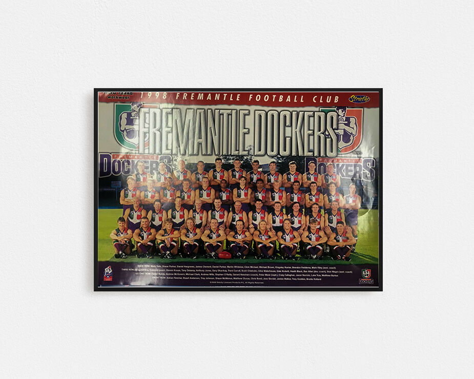 Fremantle 1998 Team Poster