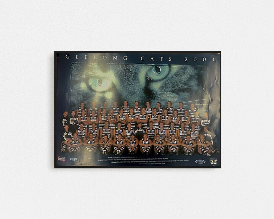 Geelong 2004 Team Poster