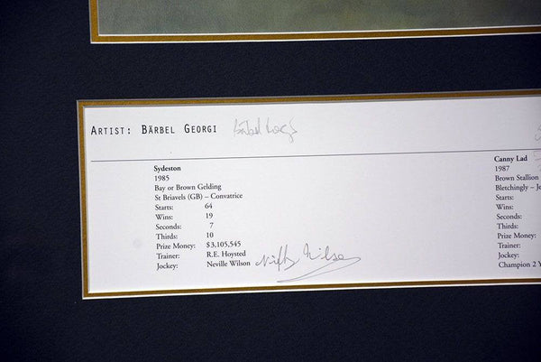 Cavalcade Of Champions Signed Print