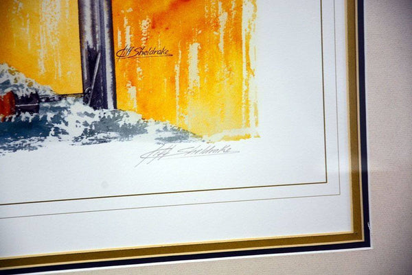 Grant Hackett Go For Gold Signed Print