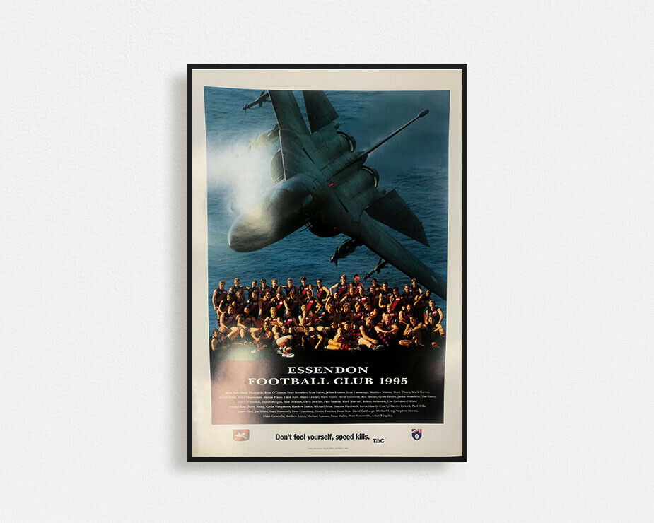 Essendon 1995 Team Poster