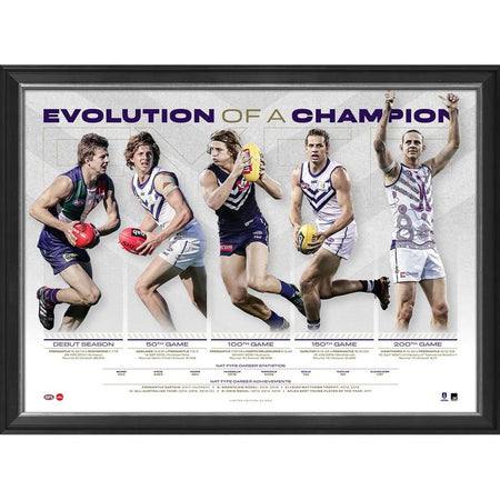 FREMANTLE-CALEB SERONG SIGNED VERTIRAMIC