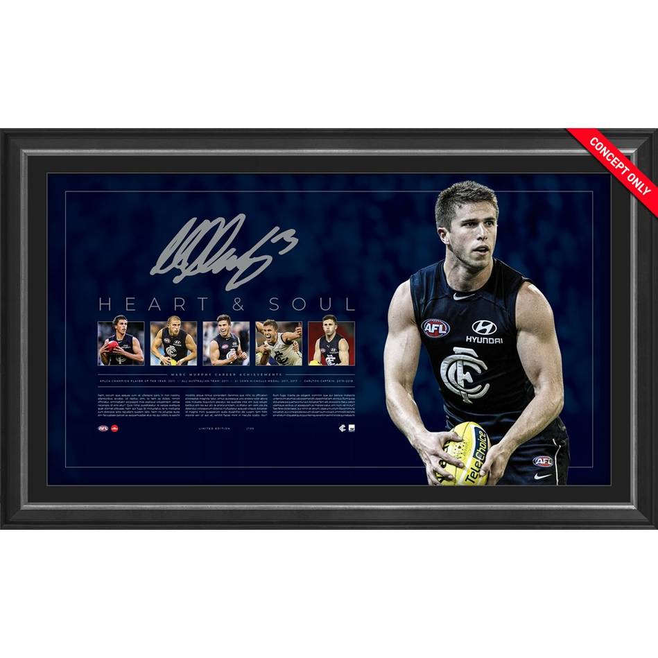 Carlton - MARC MURPHY SIGNED LITHOGRAPH