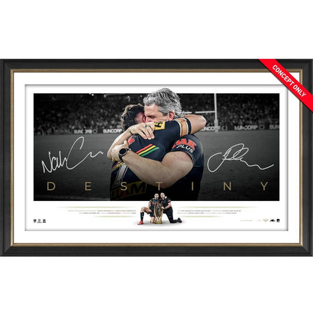 NRL-DALY CHERRY-EVANS SIGNED LITHOGRAPH