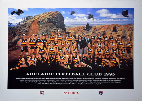 Adelaide 1995 Team Poster