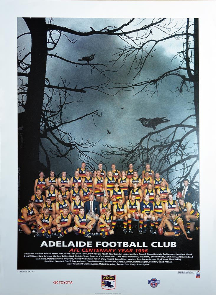 Adelaide 1996 Team Poster