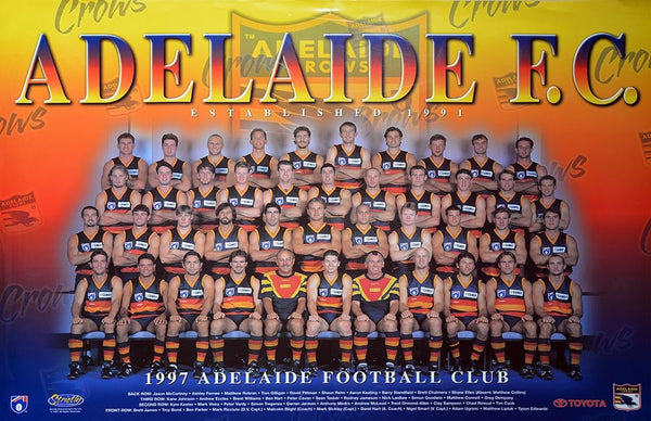 Adelaide 1997 Team Poster