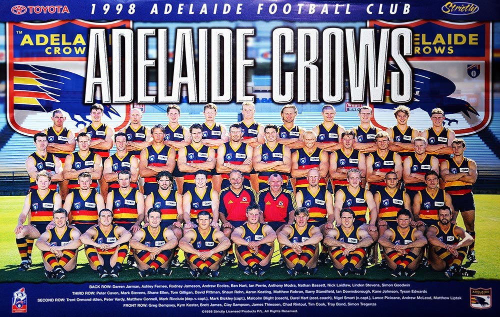 Adelaide 1998 Team Poster