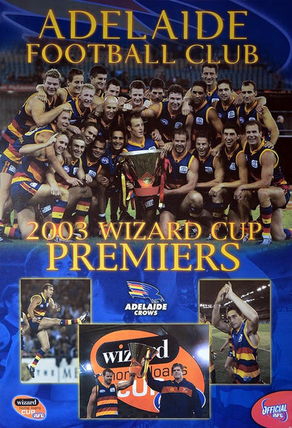 Adelaide 2003 Premiers Team Poster