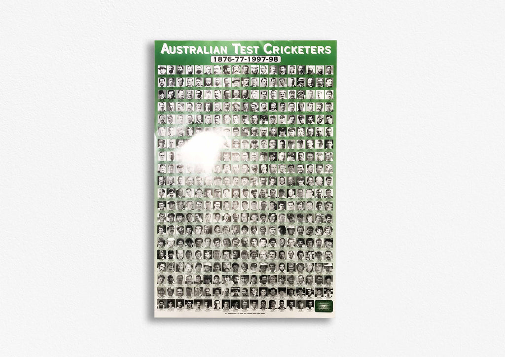 CRICKET-Australia Test Cricketers Poster