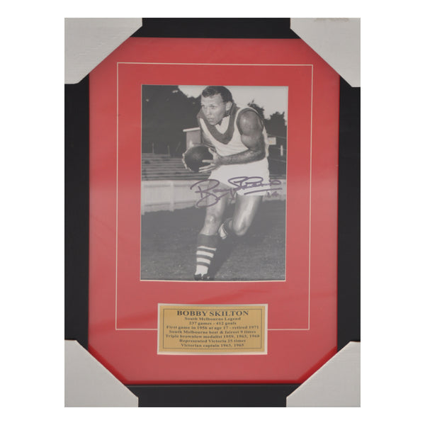 AFL/VFL Legends/Signed & Framed. Set of 12 Framed/Signed Photos