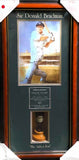 Bradman Signed photo with Ashes Replica Urn