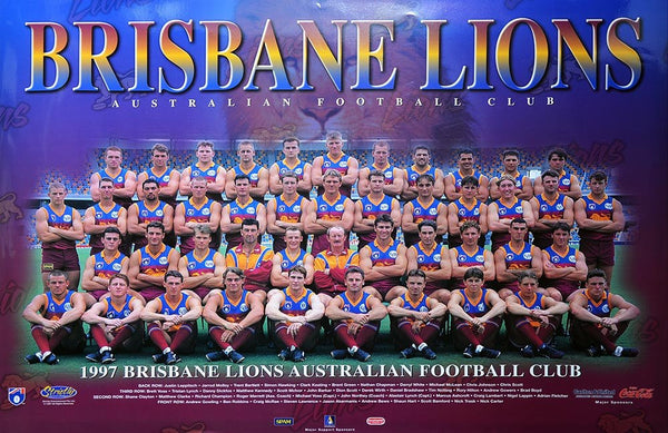 Brisbane 1997 Team Poster