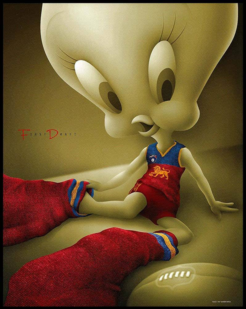 Brisbane Looney Tunes Print