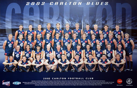 CARLTON BLUES 1996 POSTER